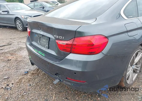 2017 BMW 430I Gran Coupe z USA, uszkodzony, nr VIN WBA4F7C5XHG785983